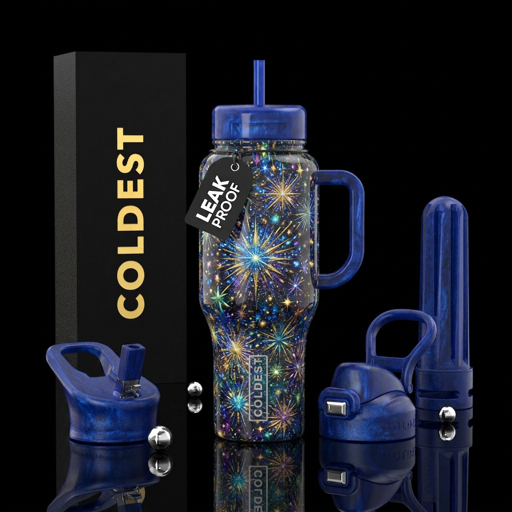 Art water bottle design