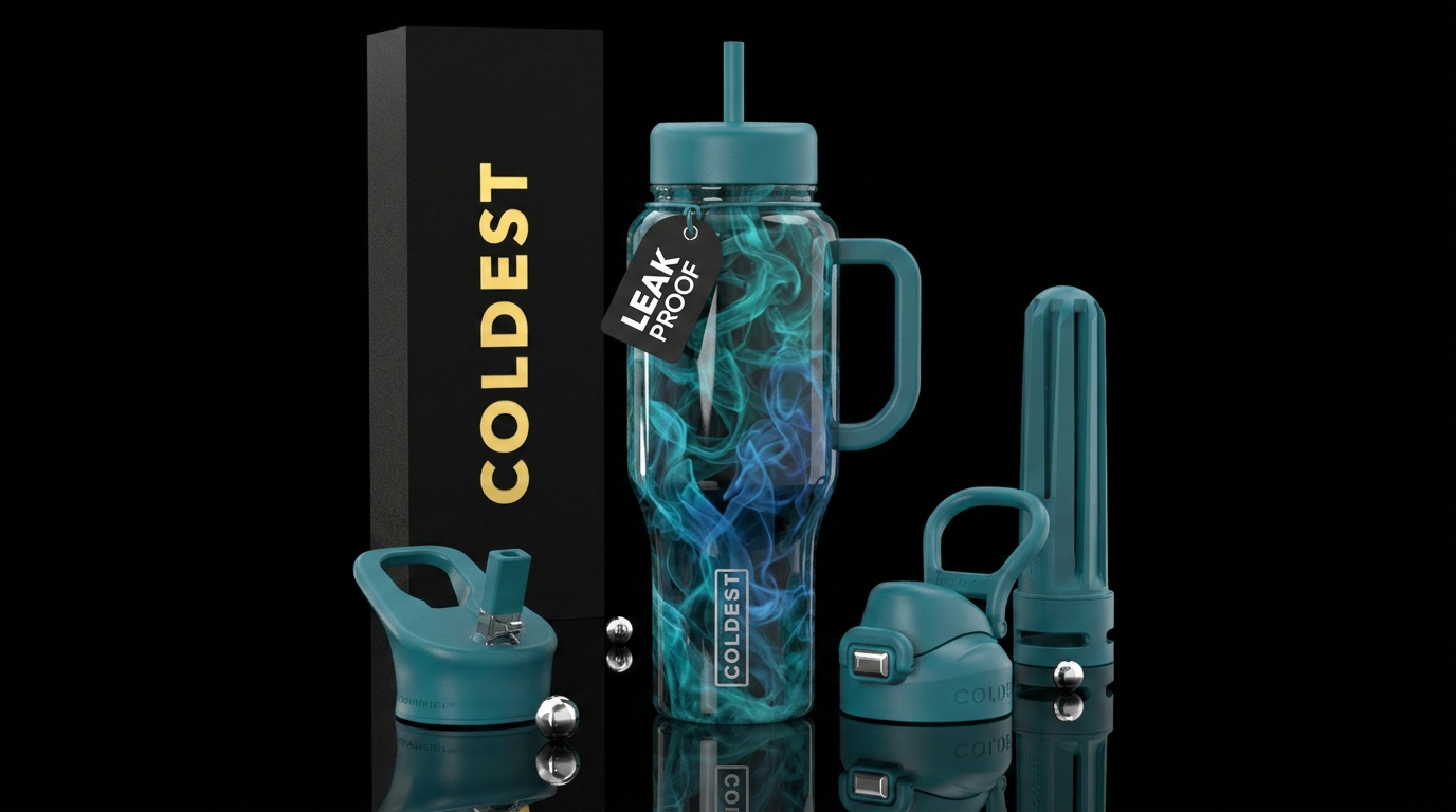 Art water bottle design