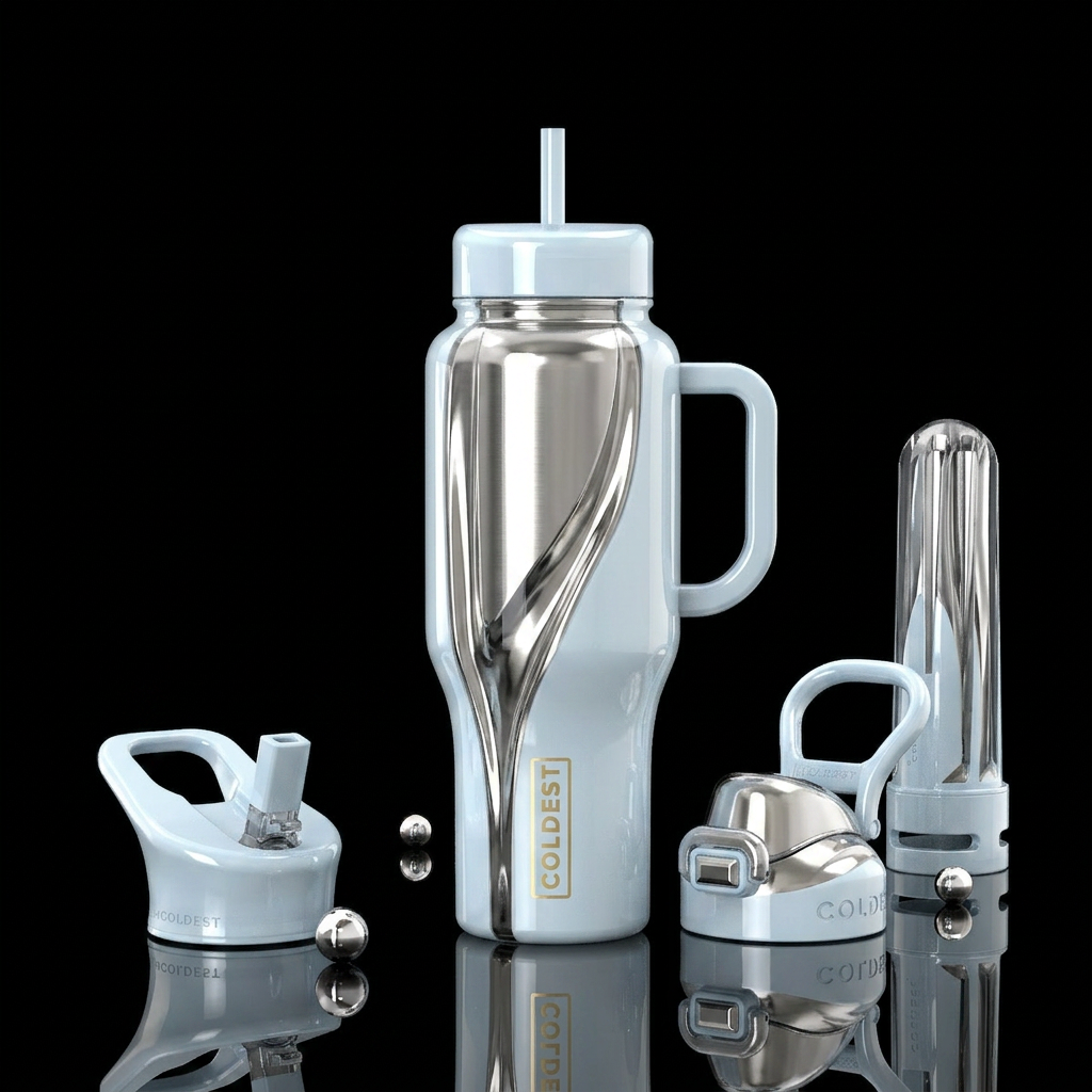 Art water bottle design
