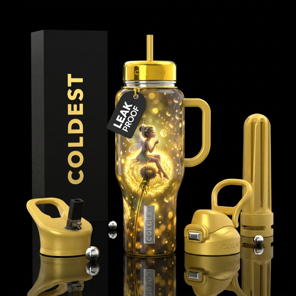 Fantasy water bottle design