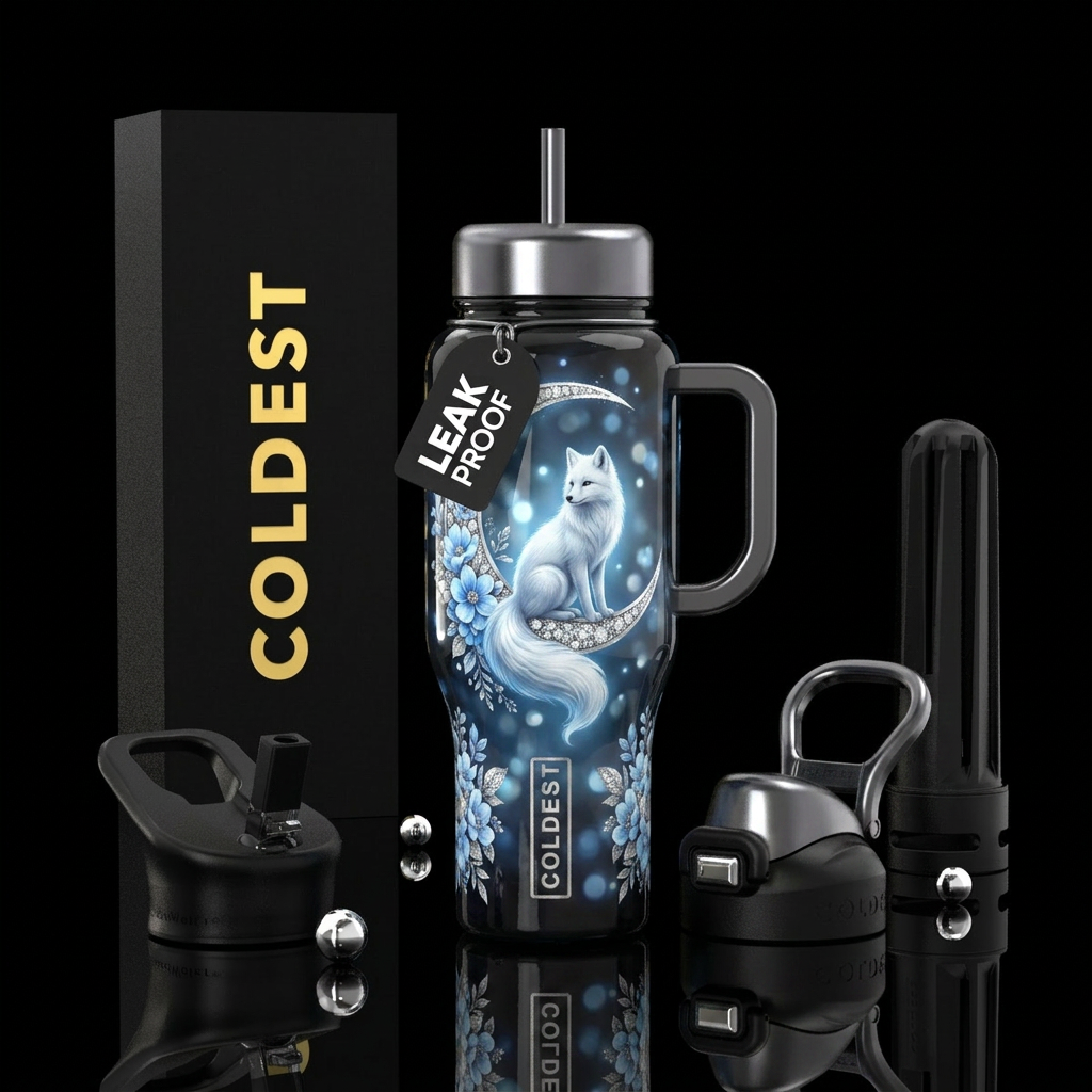 Art water bottle design