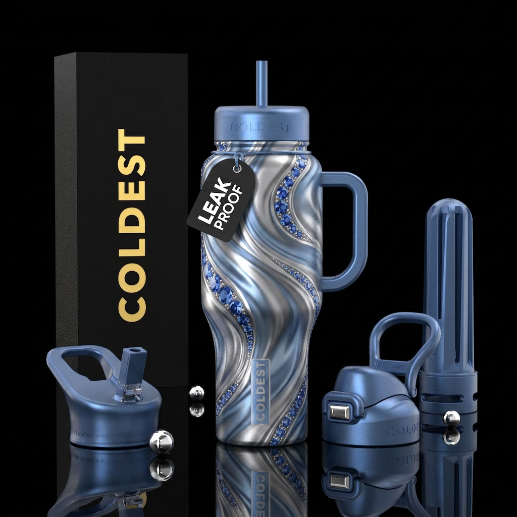 Birthstone water bottle design