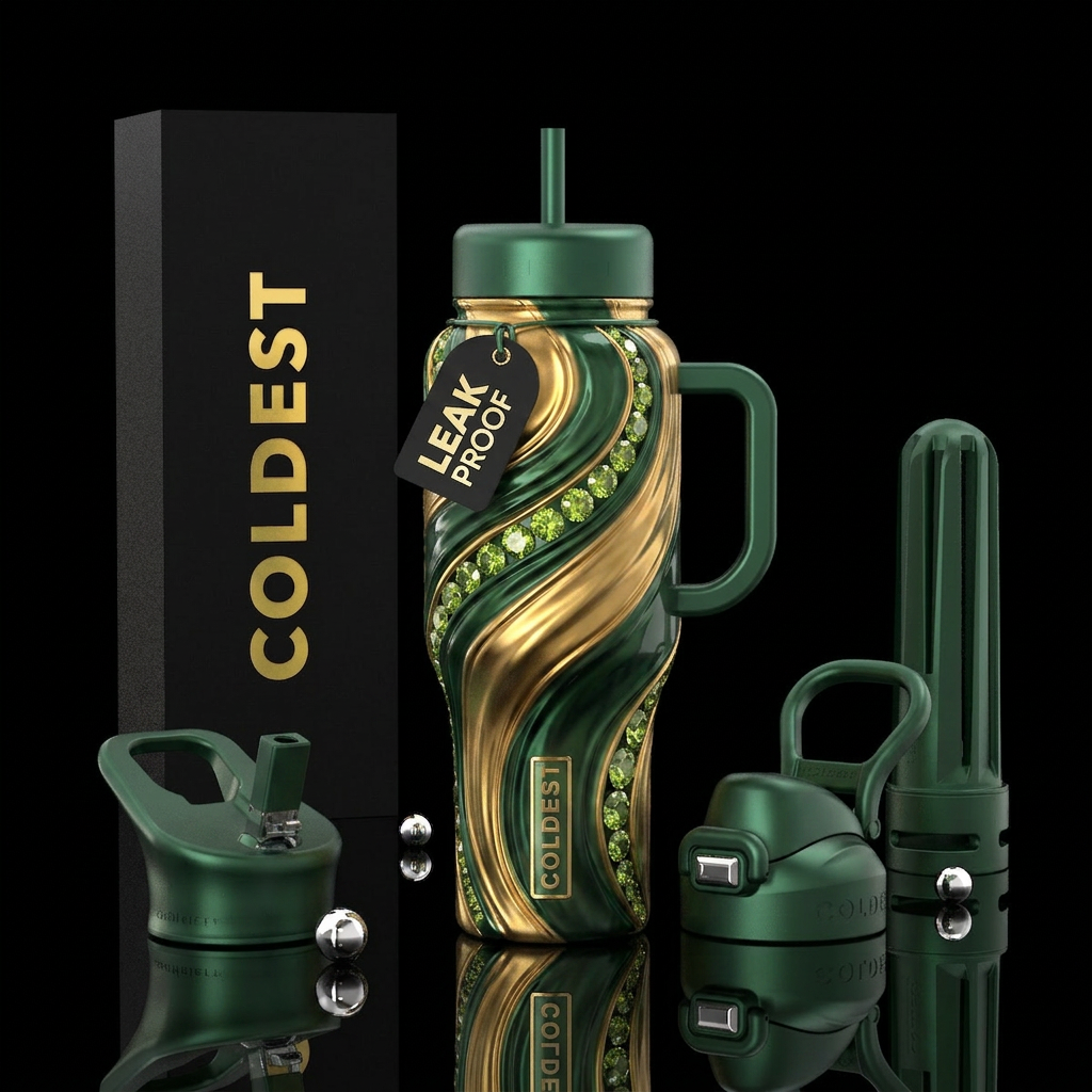 Birthstone water bottle design
