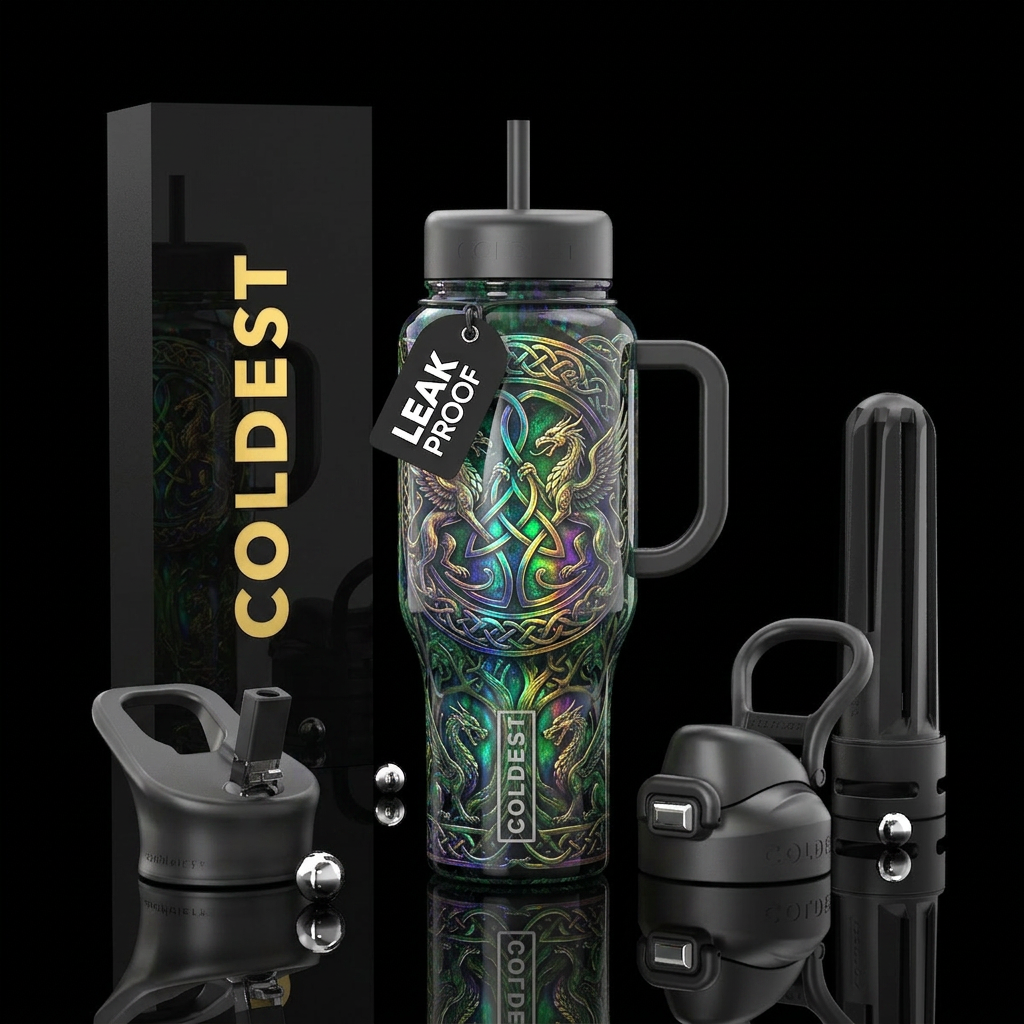 Fantasy water bottle design