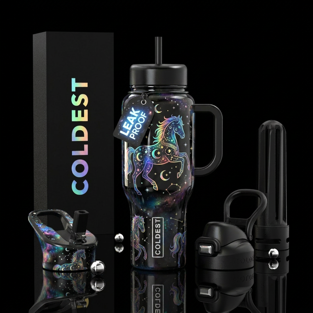 Fantasy water bottle design