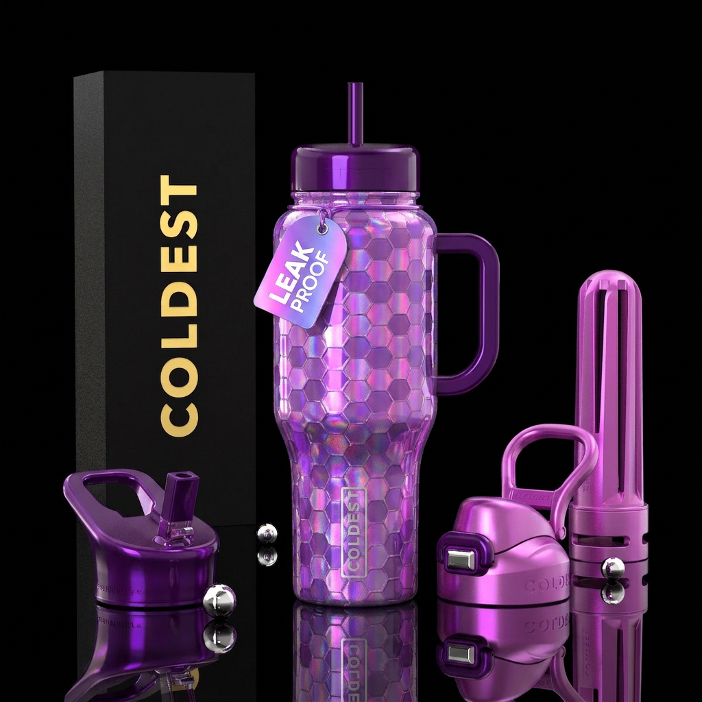 Art water bottle design