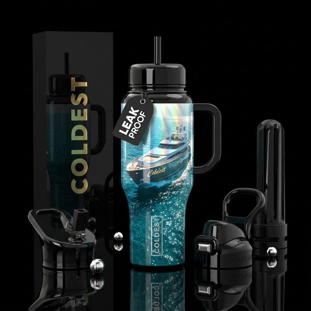 Art water bottle design