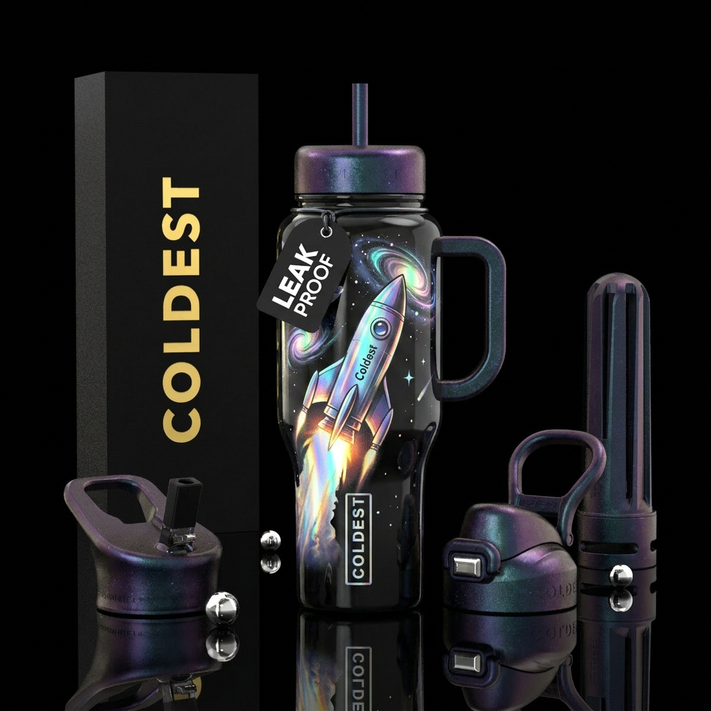 Coldest space shuttle water bottle design