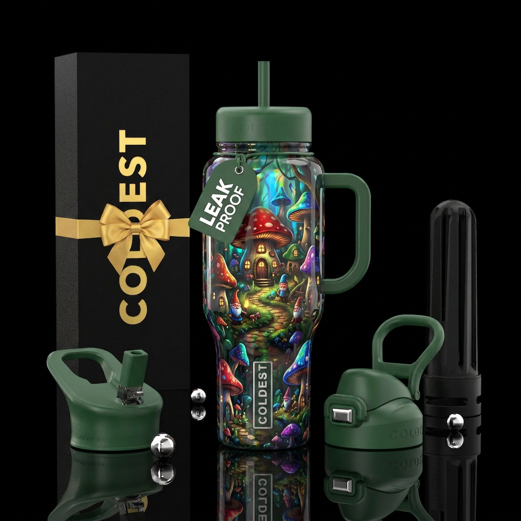 Fantasy water bottle design