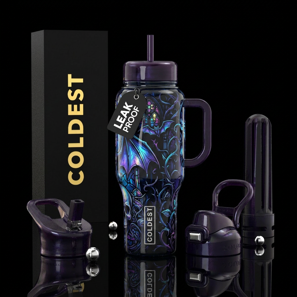 Fantasy water bottle design