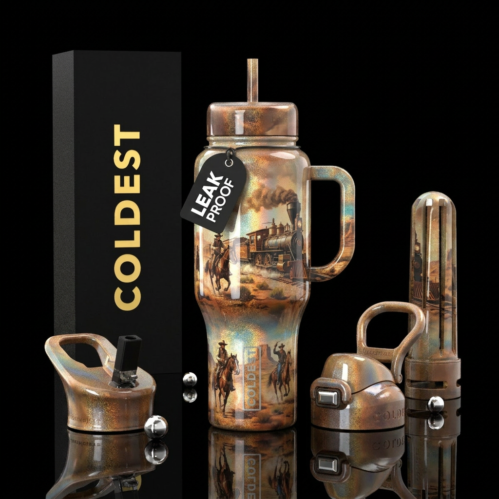 Western water bottle design