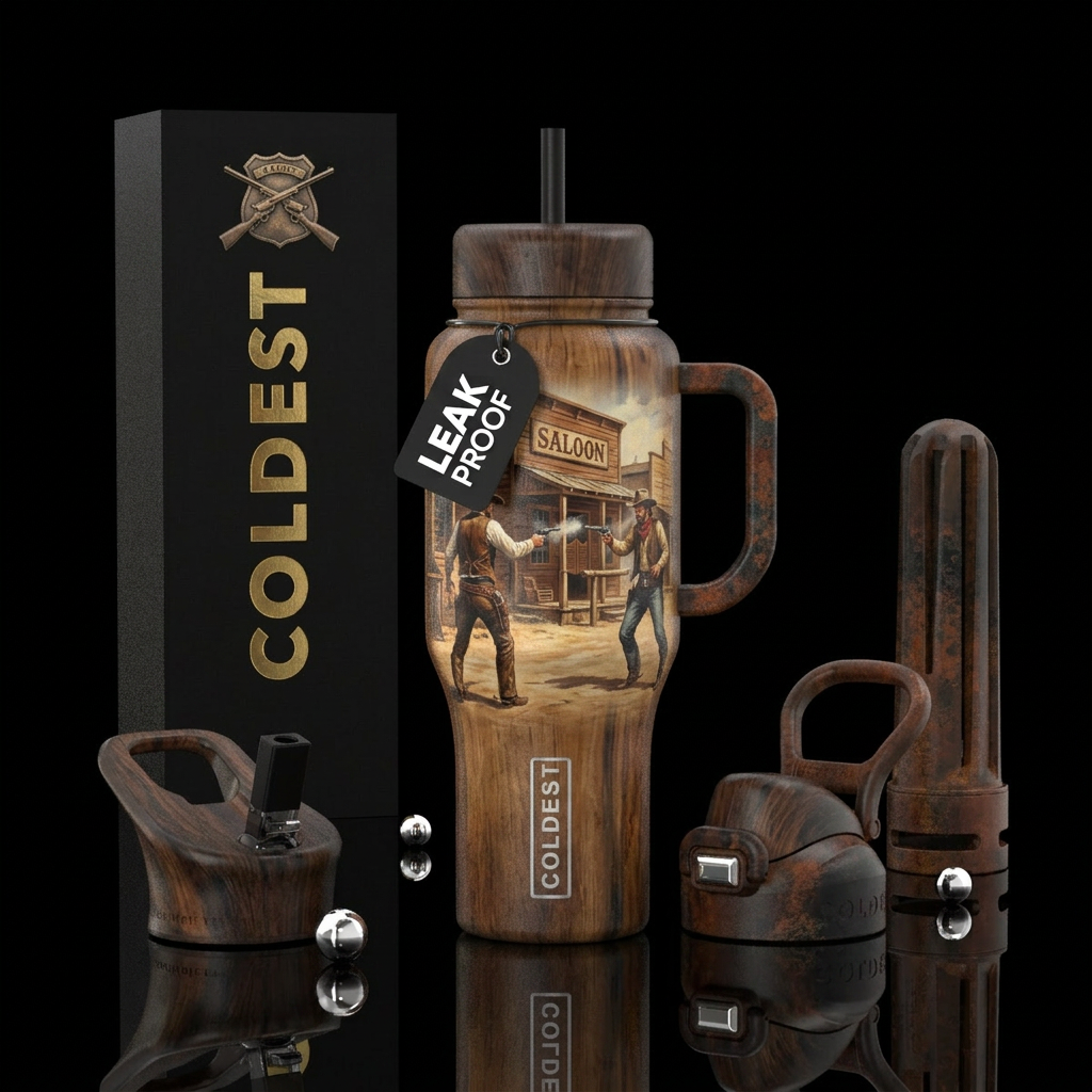 Western water bottle design