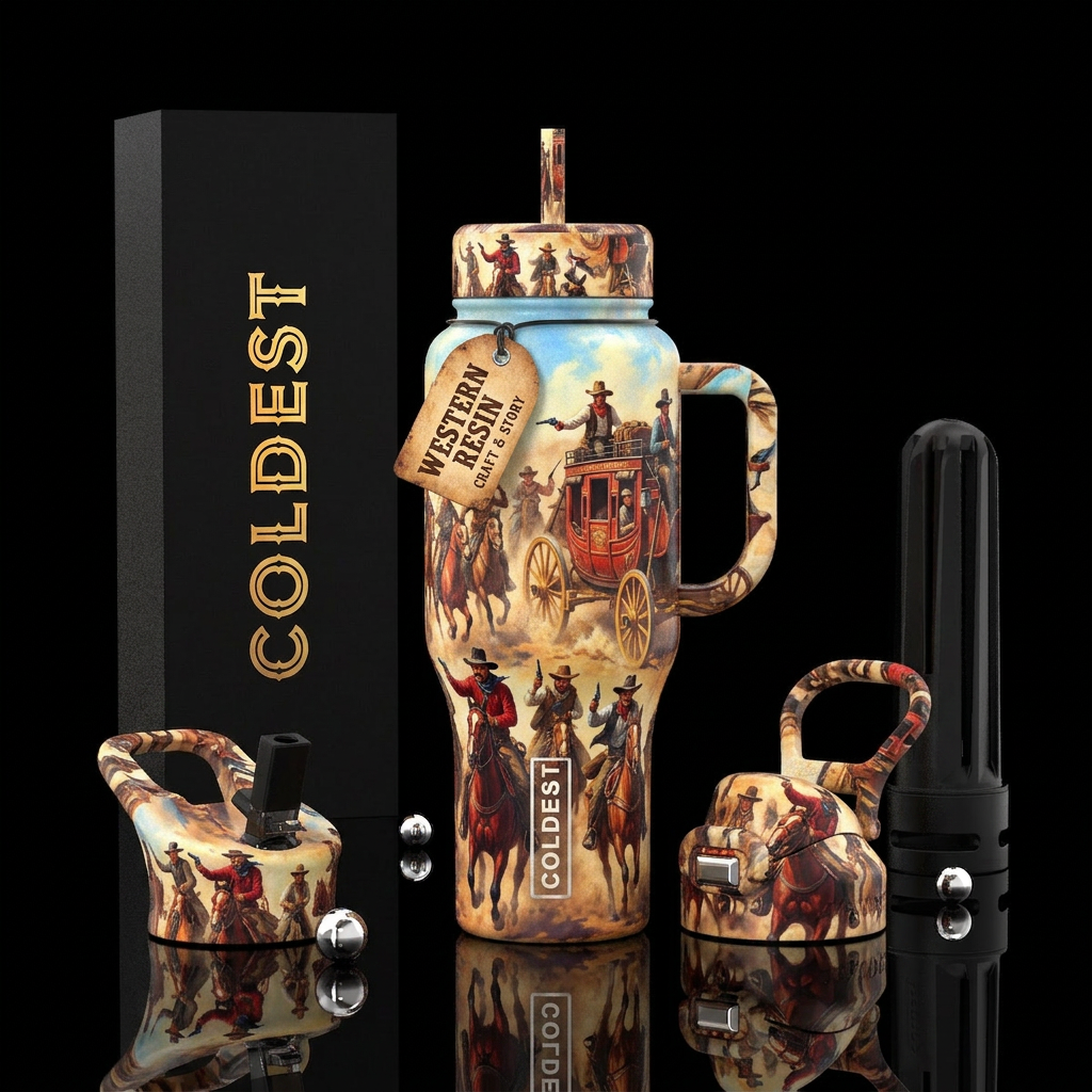 Western water bottle design
