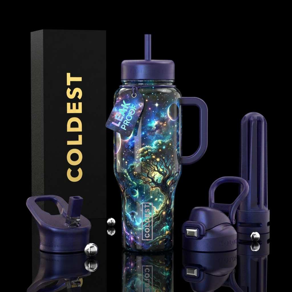 Fantasy water bottle design