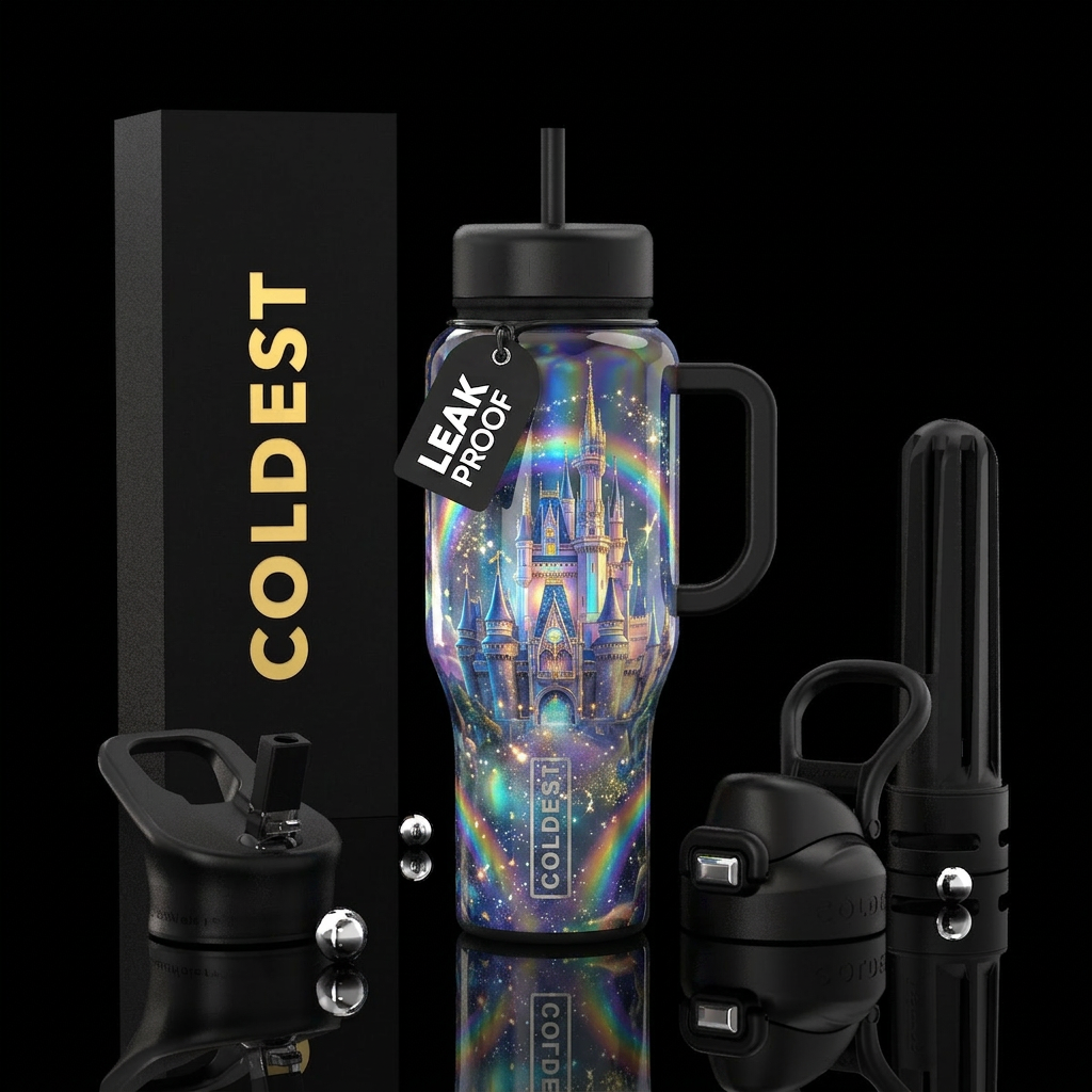 Fantasy water bottle design