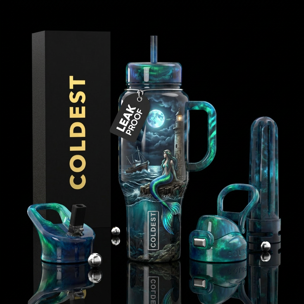 Fantasy water bottle design