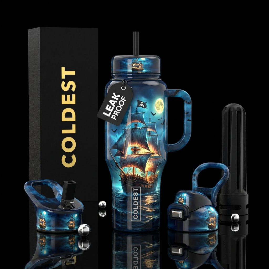 Fantasy water bottle design