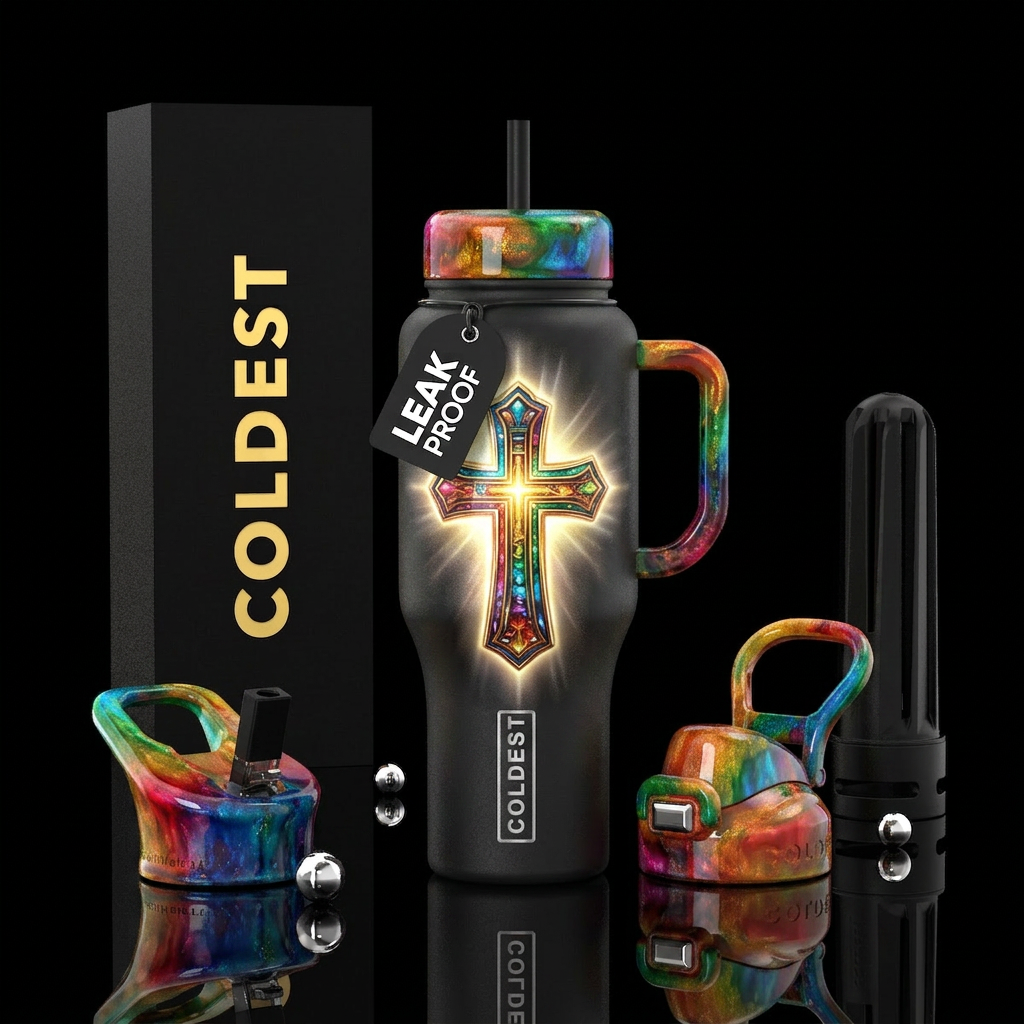 Cross water bottle design