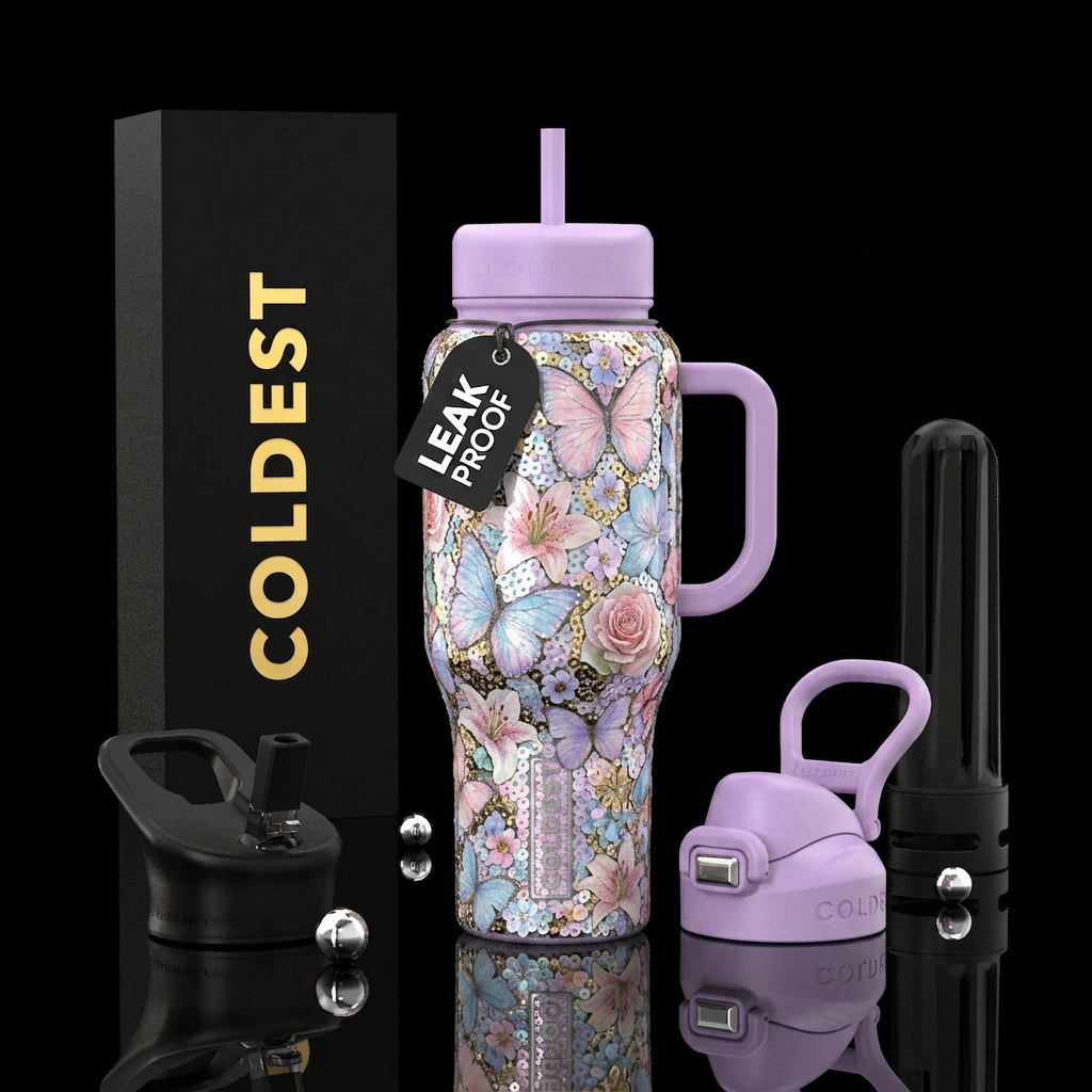 Art water bottle design