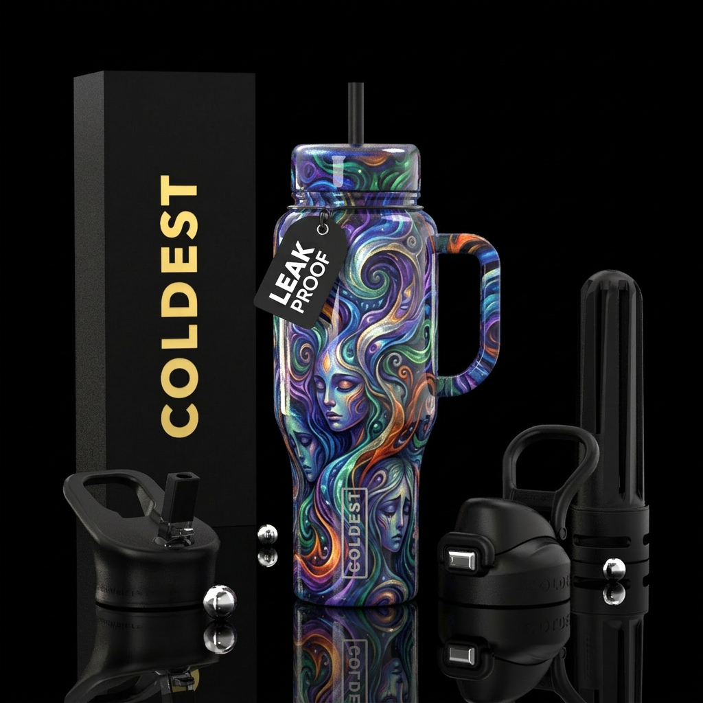 Lost Soul water bottle design