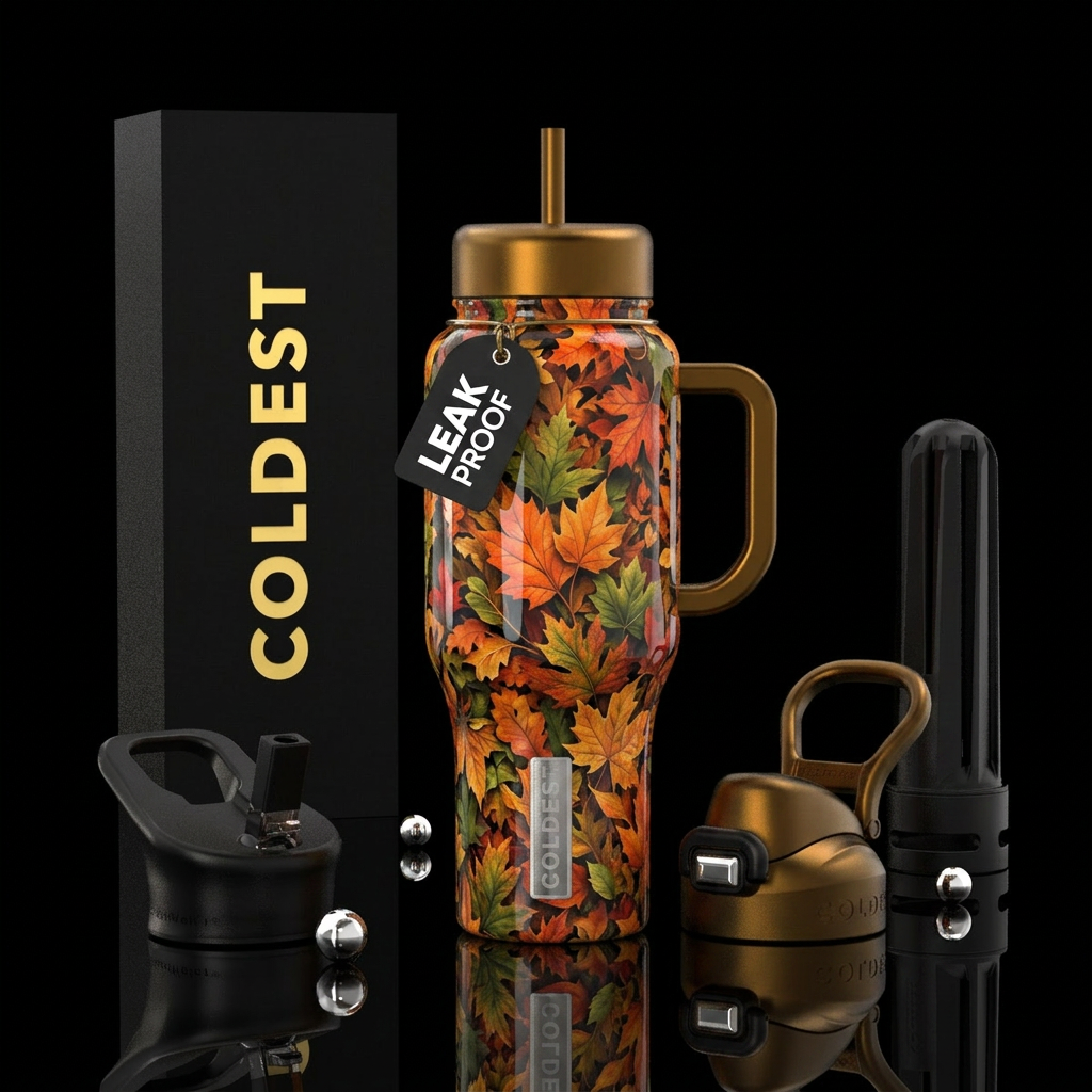 Fall water bottle design