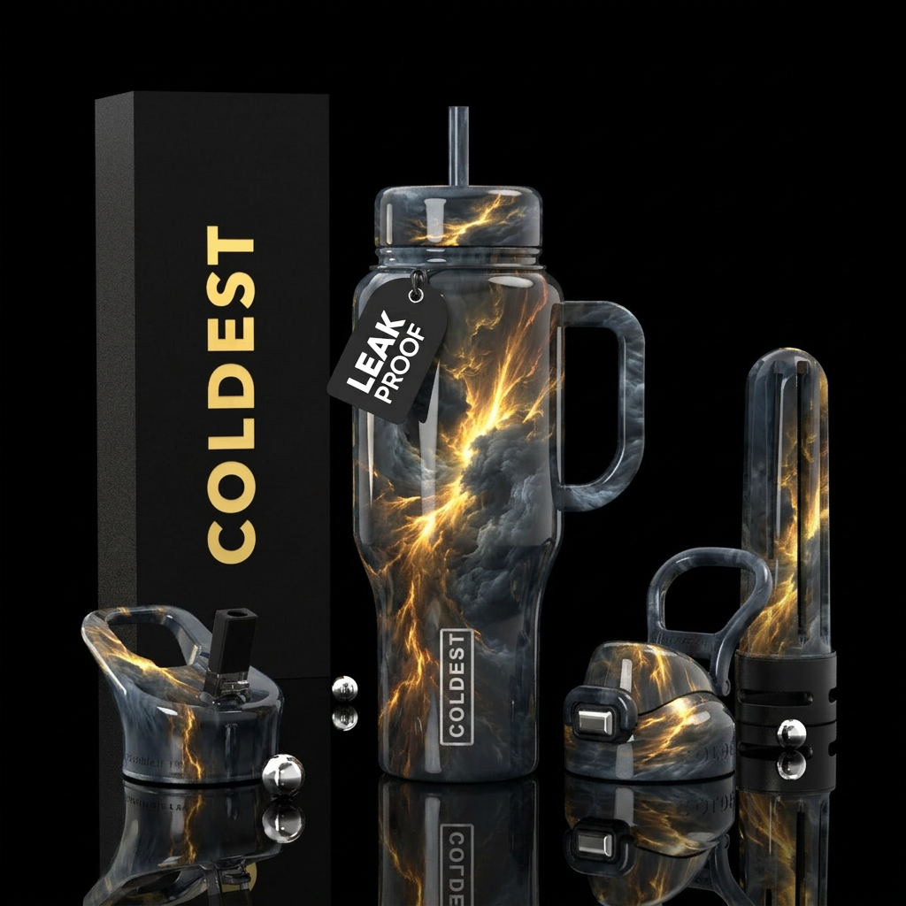Sunlight through the storm water bottle design