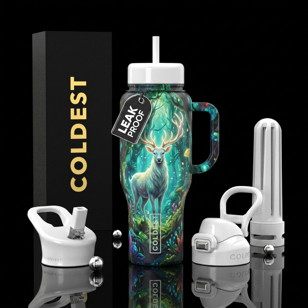 Fantasy water bottle design