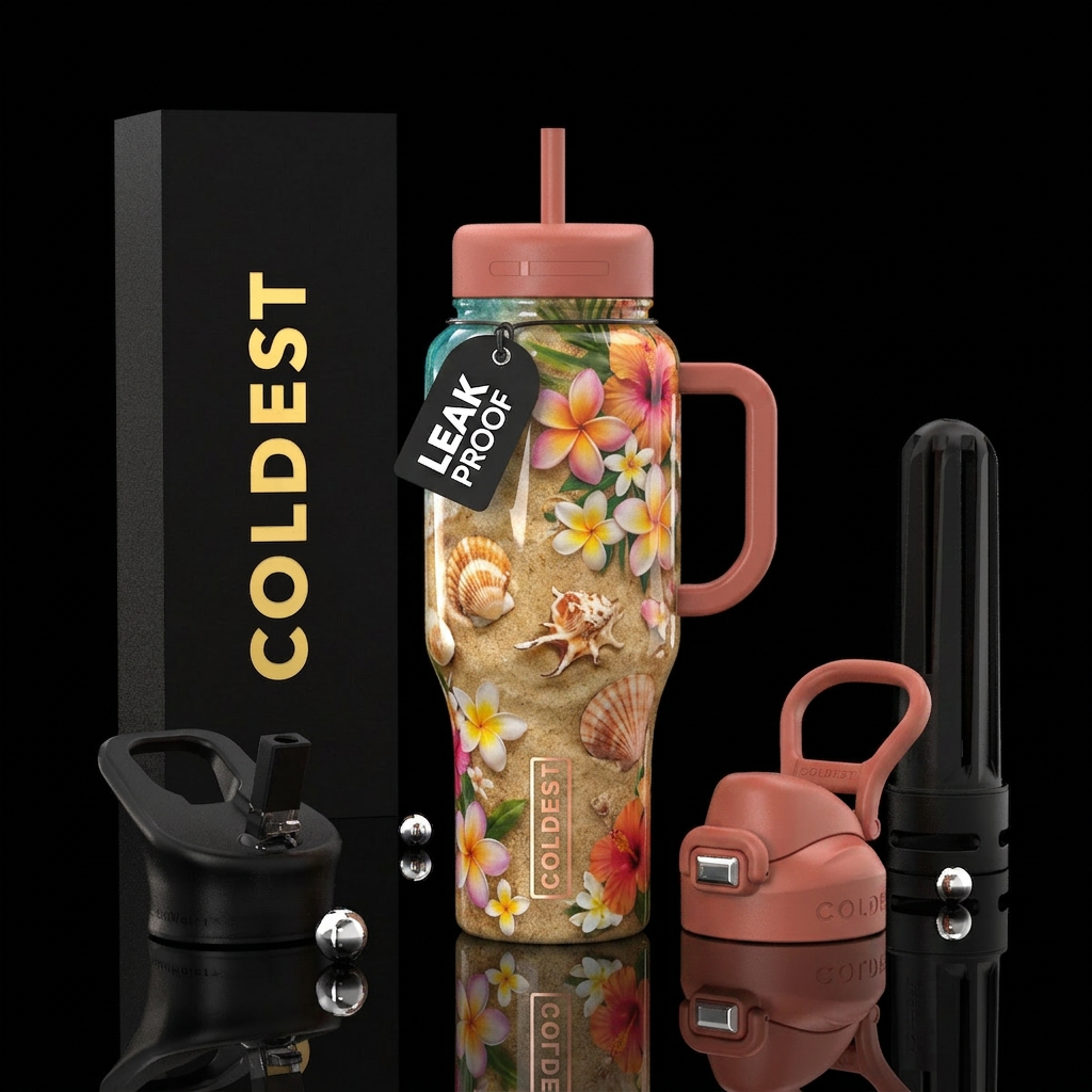 Hawaii water bottle design