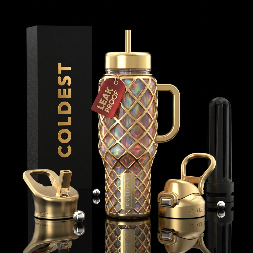 Gorgeous art water bottle design