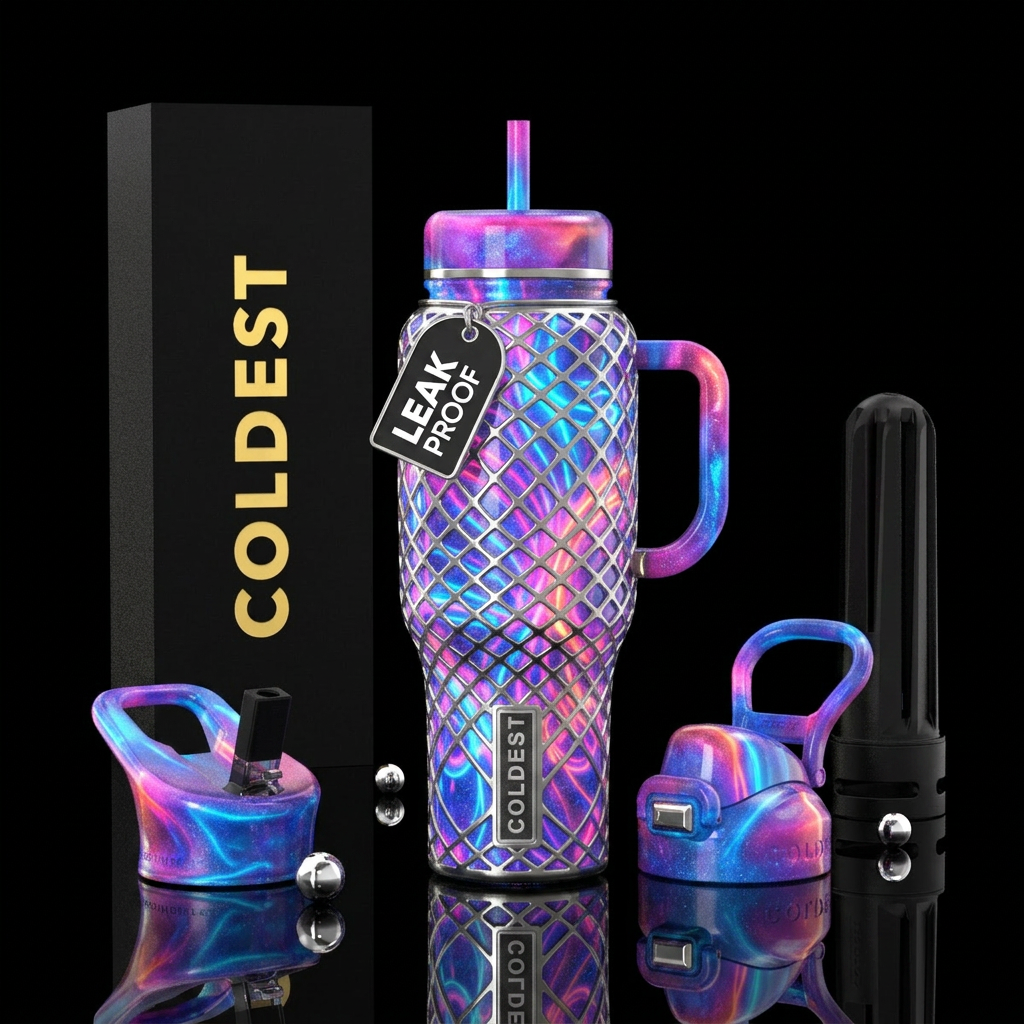 Art water bottle design