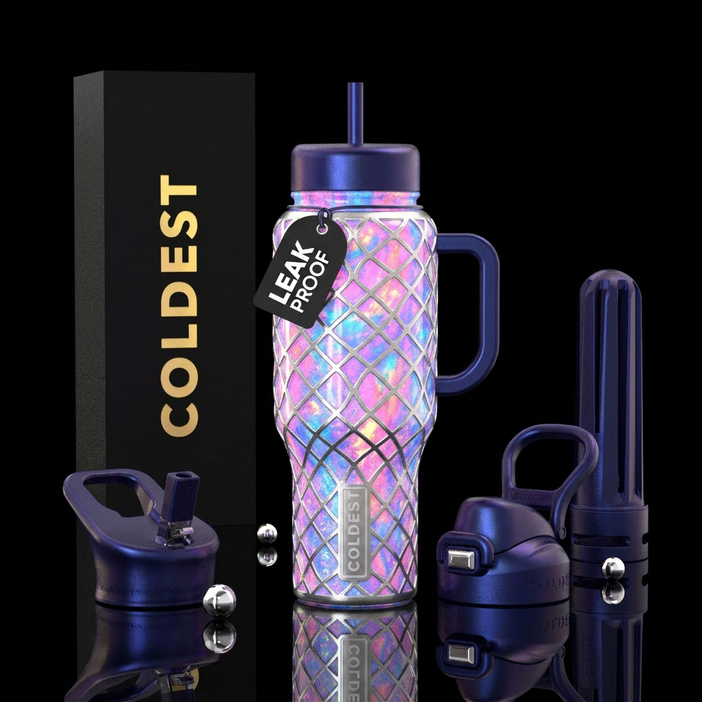 Pretty water bottle design