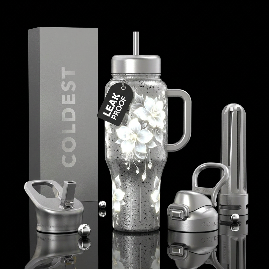 Art water bottle design