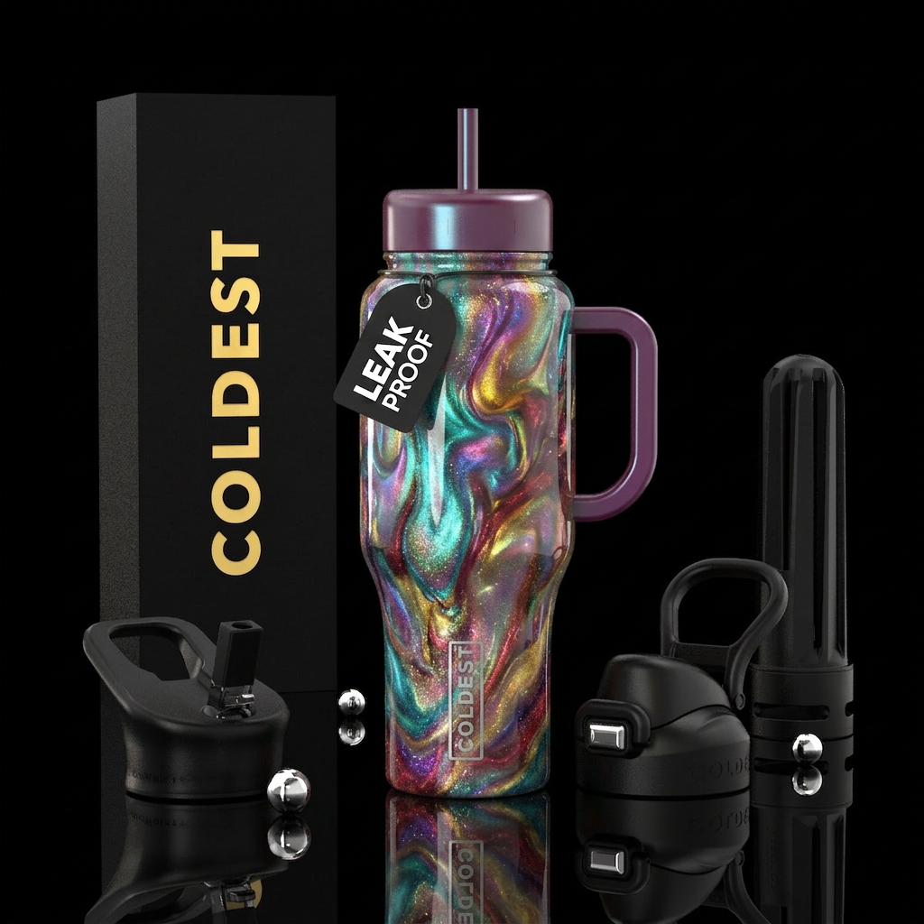 Beautiful art water bottle design