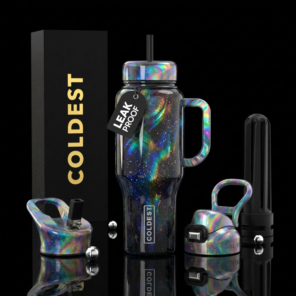 Art water bottle design