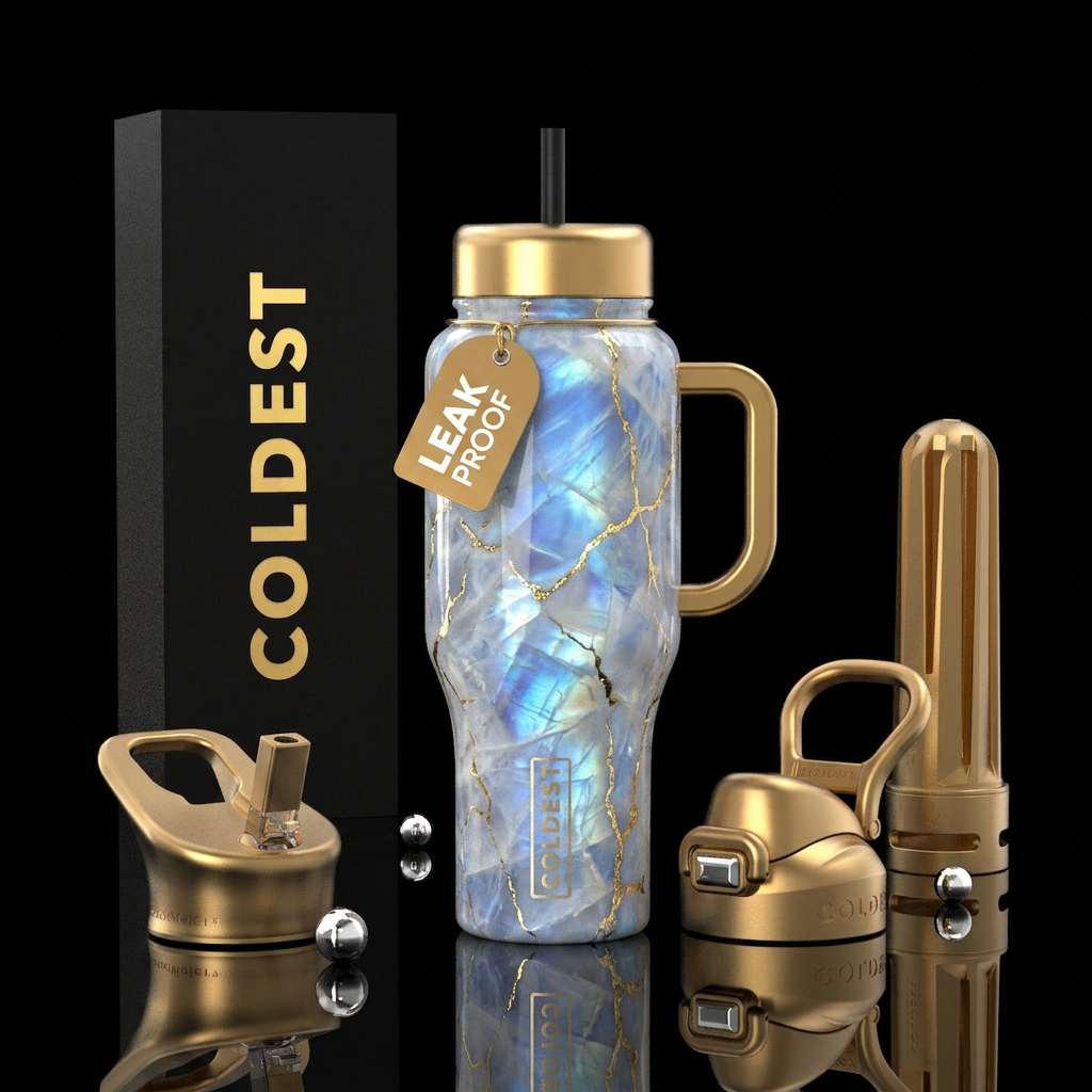 Beautiful art water bottle design