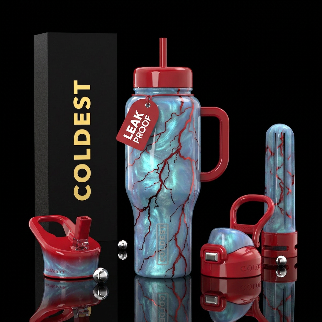 Beautiful art water bottle design