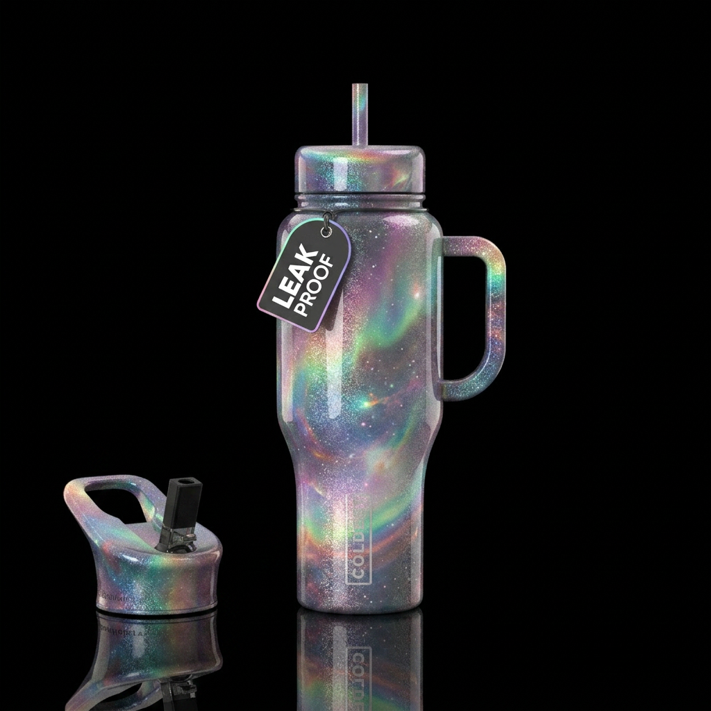 Ethereal water bottle design
