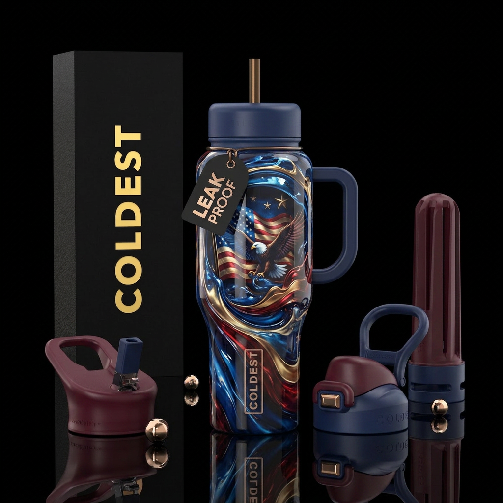 Freedom Celebration water bottle design