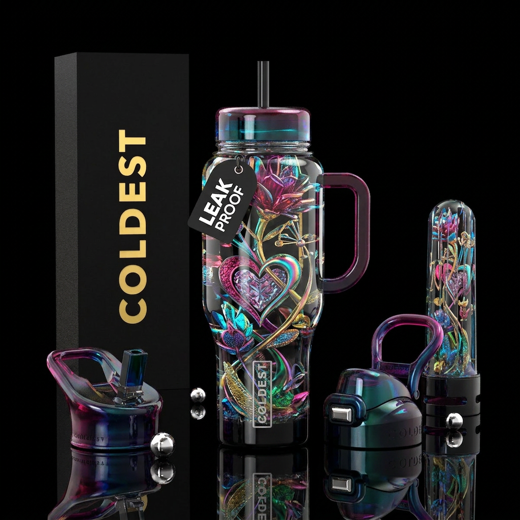 Sweet Valentines water bottle design