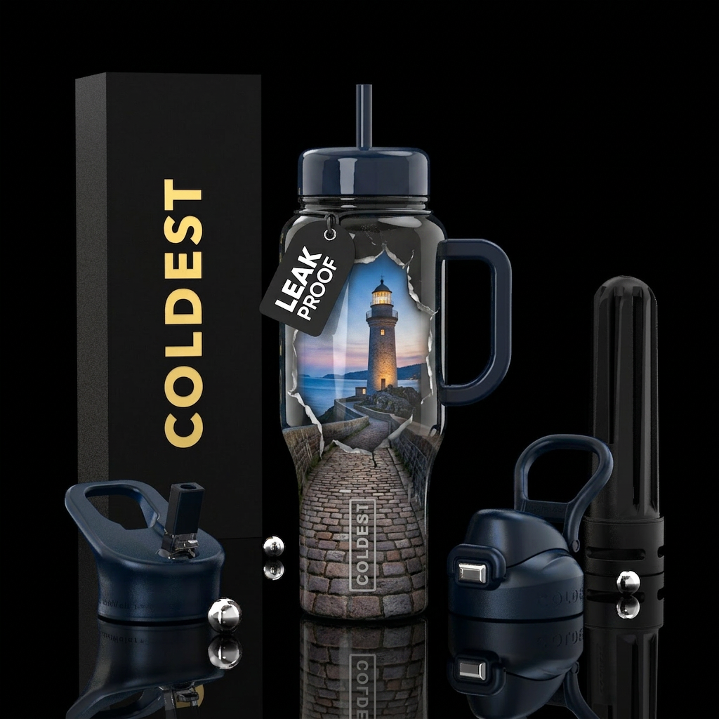 Walking a long path to Lighthouse water bottle design