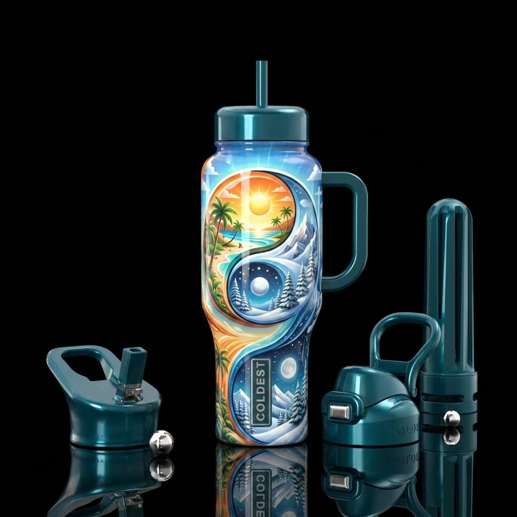 Winter vs Summer water bottle design