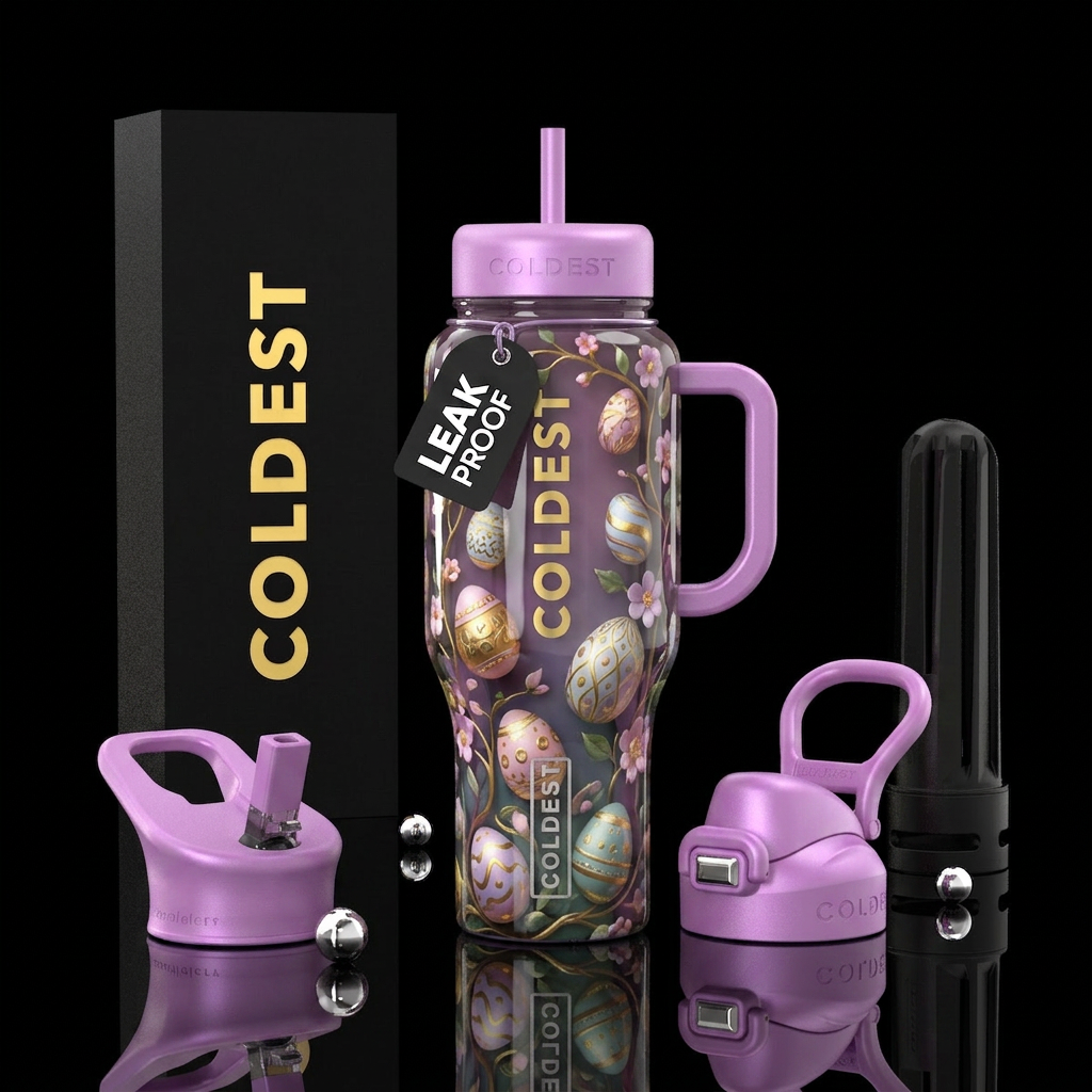 Easter water bottle design
