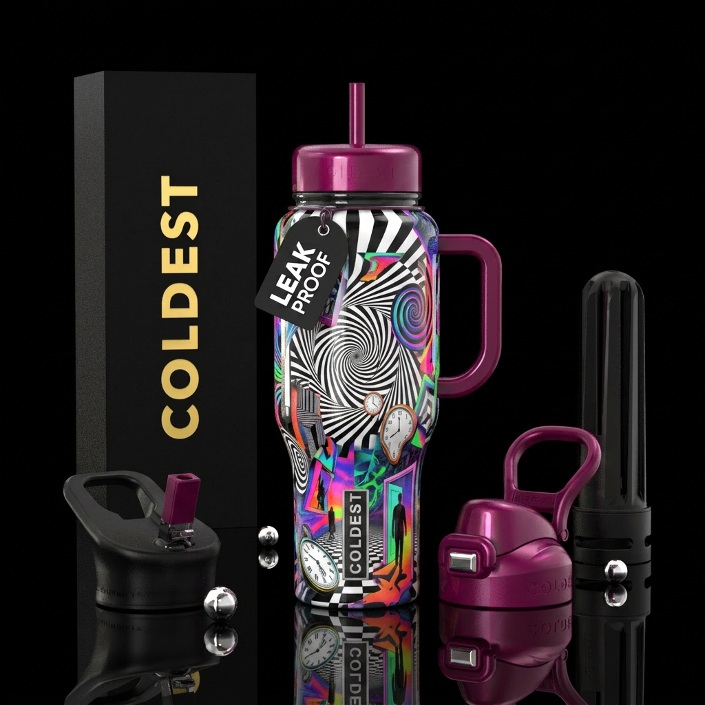 Entering the unknown water bottle design