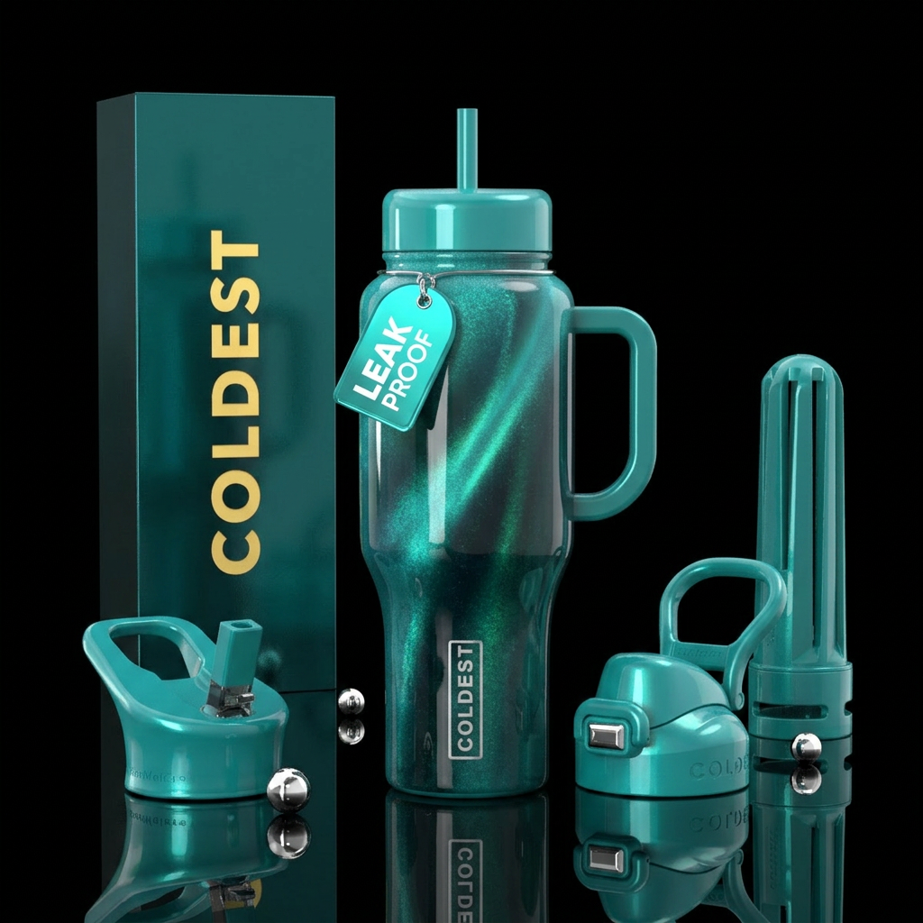 Cat eye water bottle design