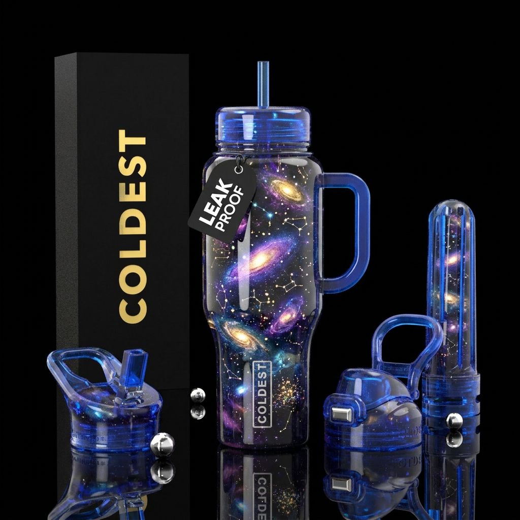 Constellations water bottle design