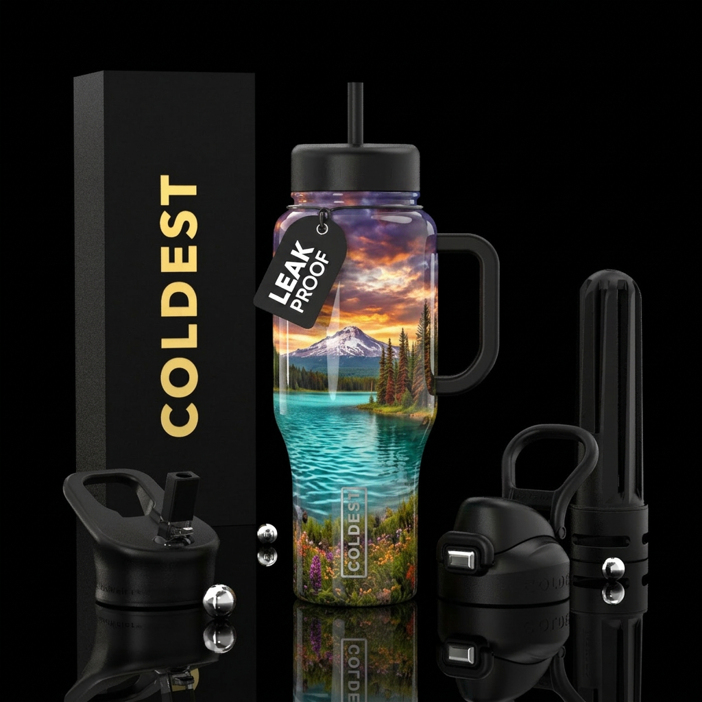 Serenity water bottle design