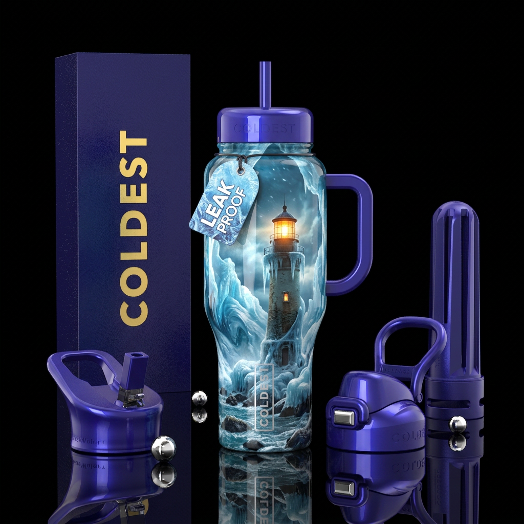 Light throughout the storm water bottle design