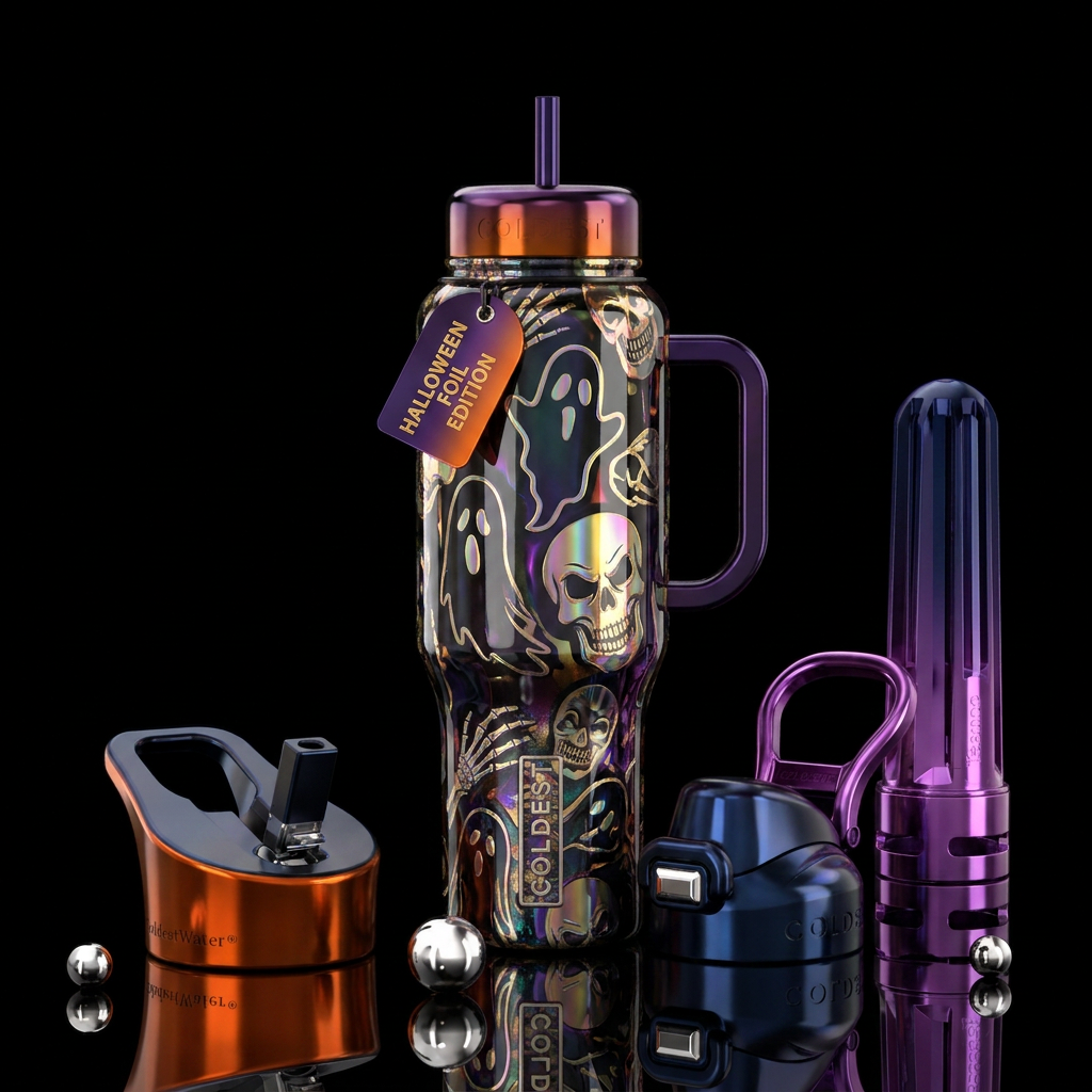 Wickedly cool water bottle design