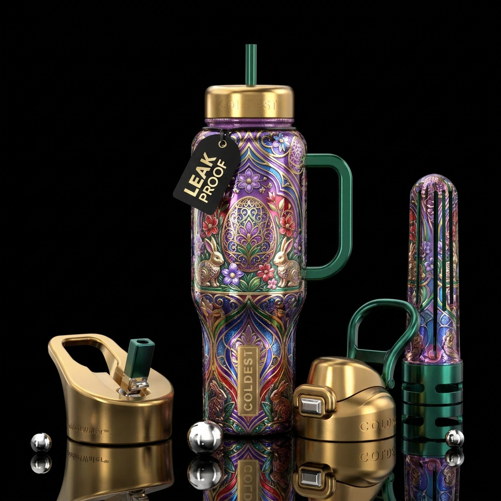 Easter Extravaganza water bottle design