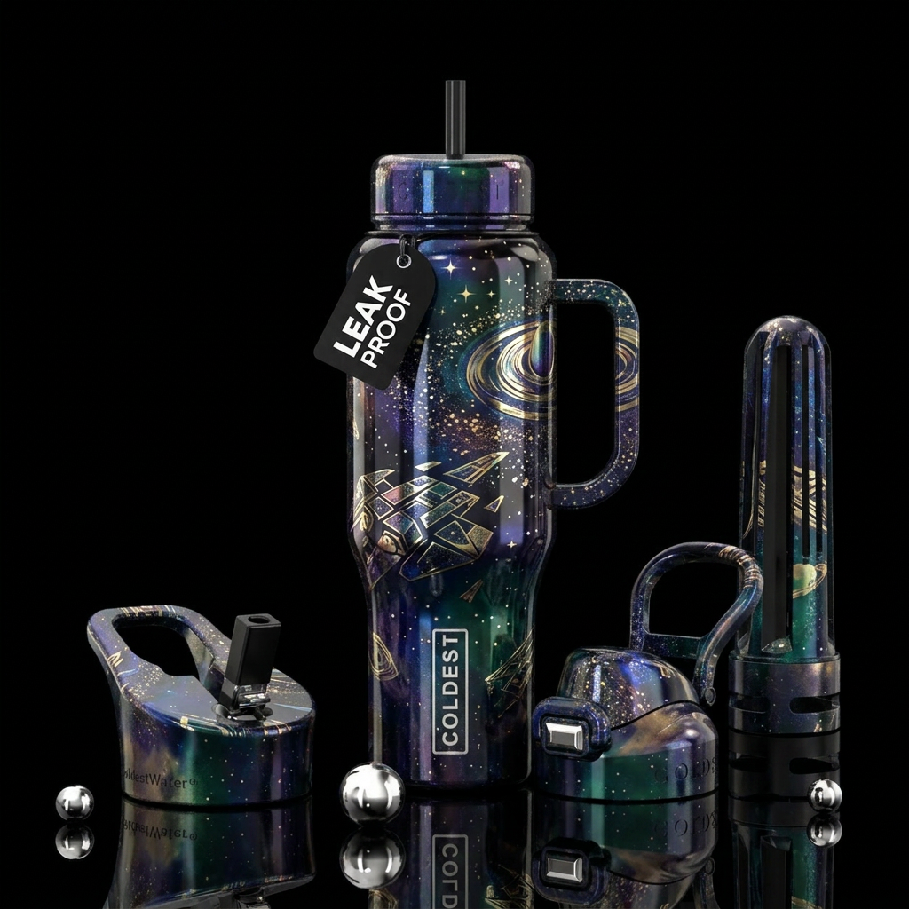 intergalactic water bottle design